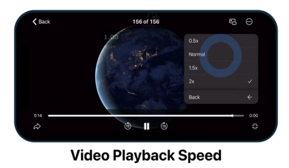 telegram szybkosc wideo 2