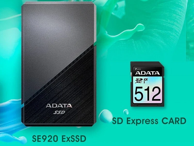 SSD USB4 Gen 2x2 i SD nowej generacji od ADATA