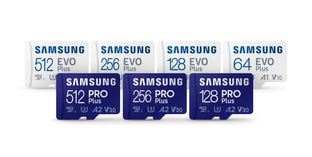microSD PRO Plus i EVO Plus firmy Samsung
