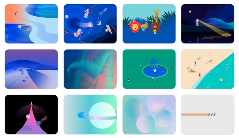 chrome os tapety illustration