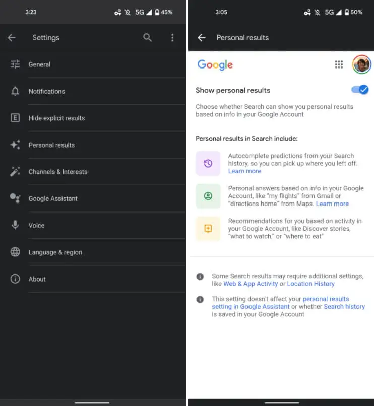 google kontrola osobista 2