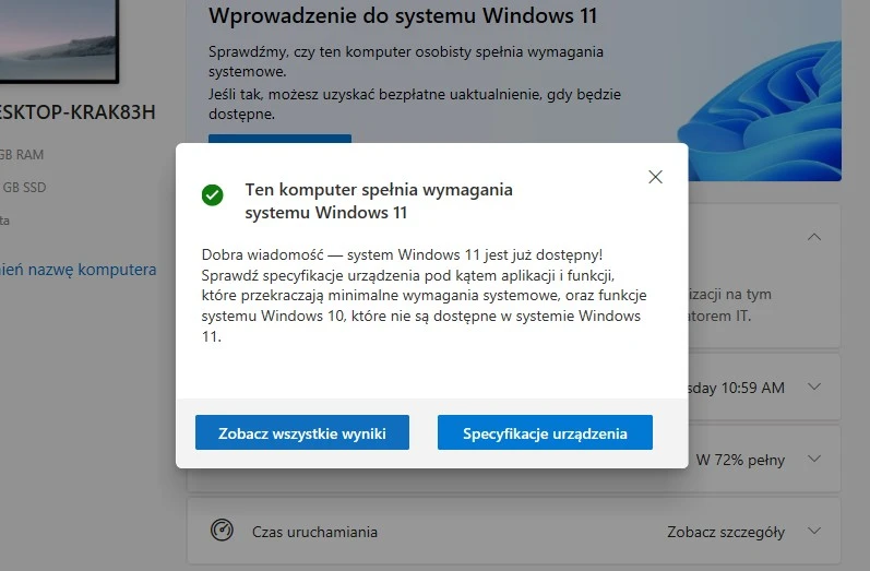 PC Health Check powrócił i jest dostępny dla wszystkich
