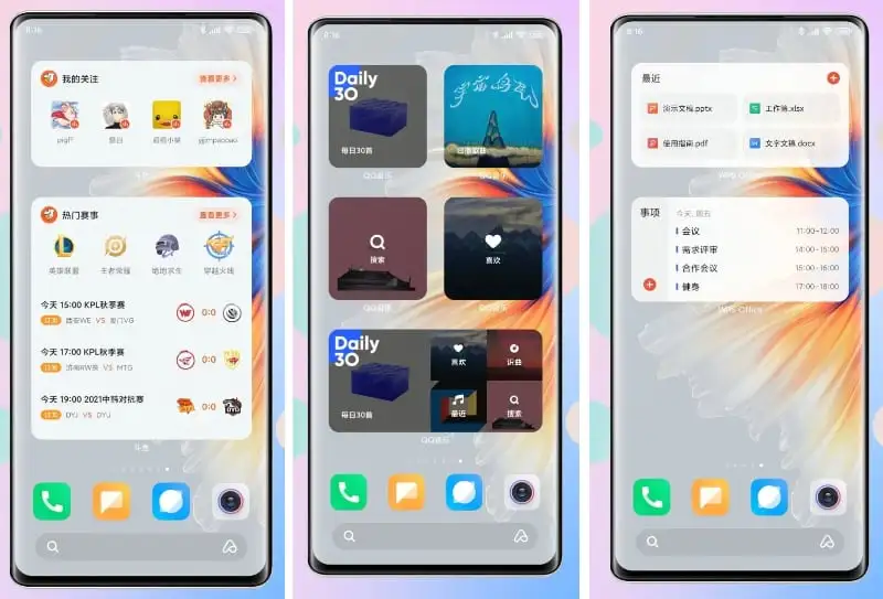 Nowy styl widżetów dostępny w MIUI 13 Beta