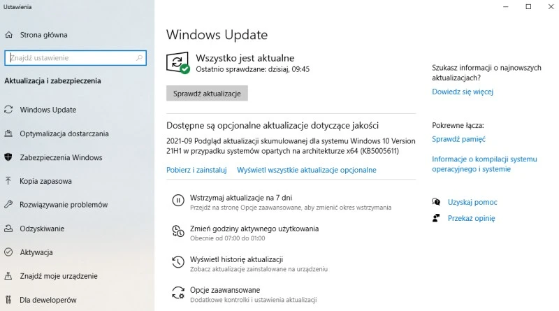 windows 10 kb5005611