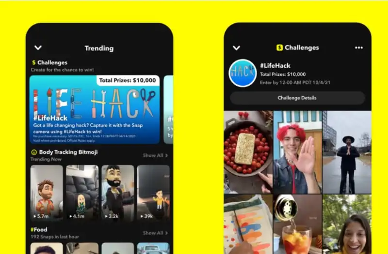 Snapchat będzie wypłacał pieniądze za filmiki.