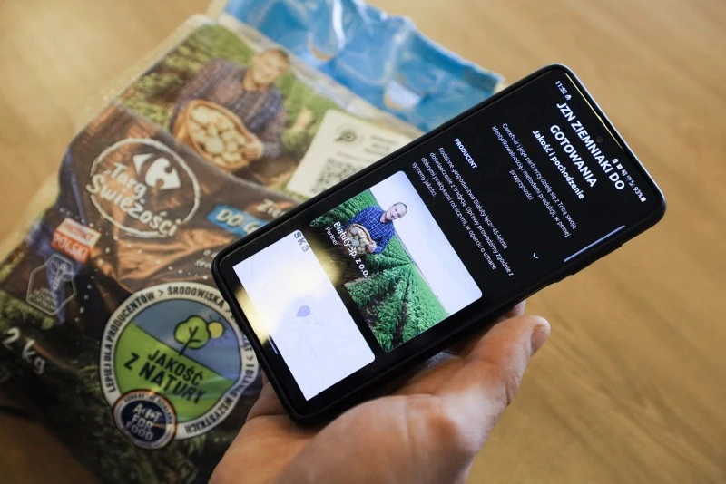 ziemniaki blockchain carrefour 1