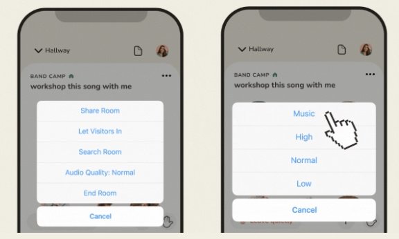 clubhouse muzyczny tryb 2