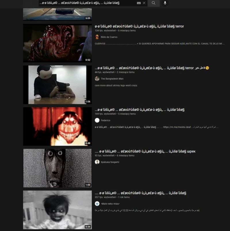 youtube dziwne rzeczy