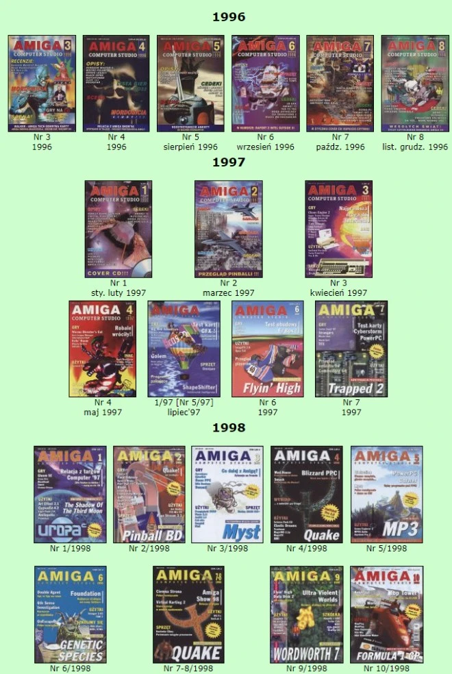 amiga okladki