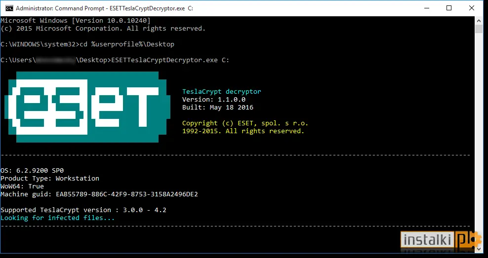 Okladka ESET Crysis Decryptor