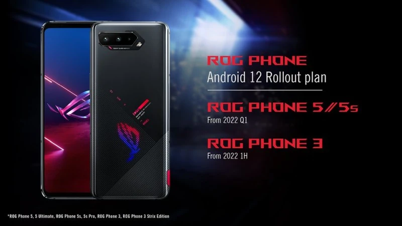 asus rog android 12