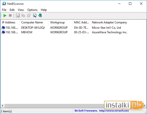 Okladka NetBScanner