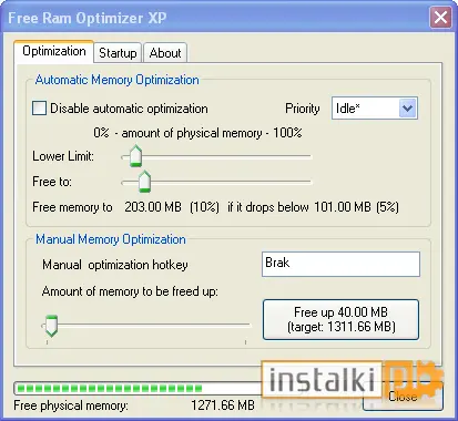Ram Optimizer XP