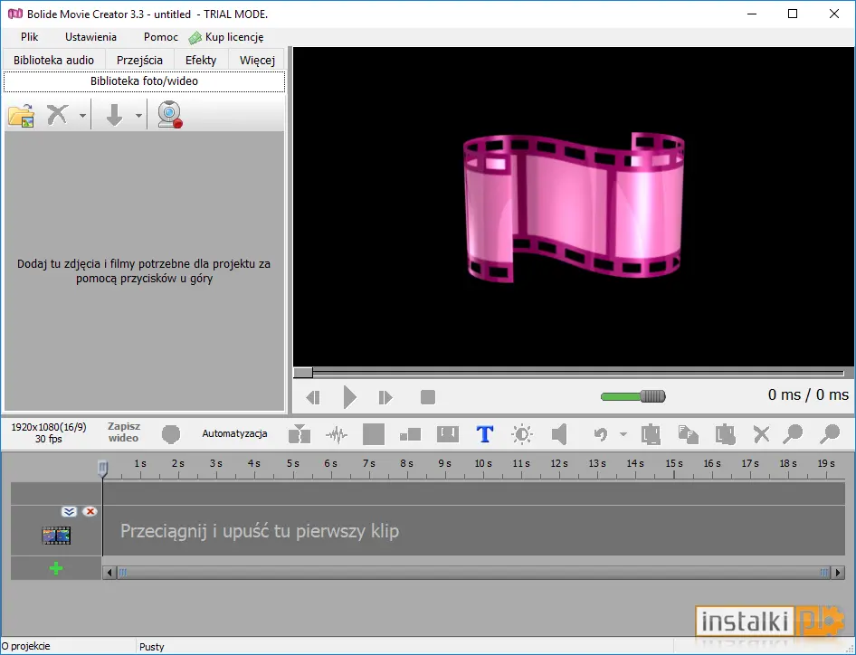 Okladka Bolide Movie Creator