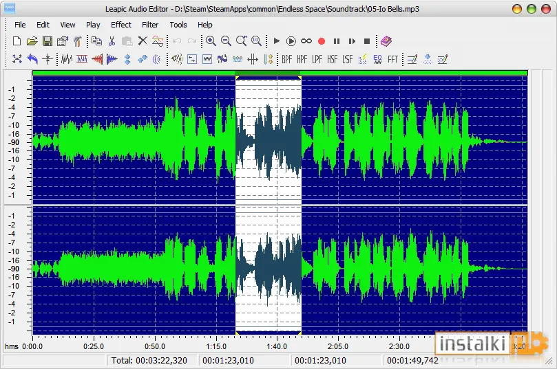 Okladka Leapic Audio Editor