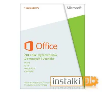 Office 2013 dla Użytkowników Domowych i Uczniów