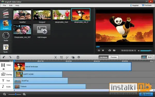 Okladka iOrgsoft Video Editor