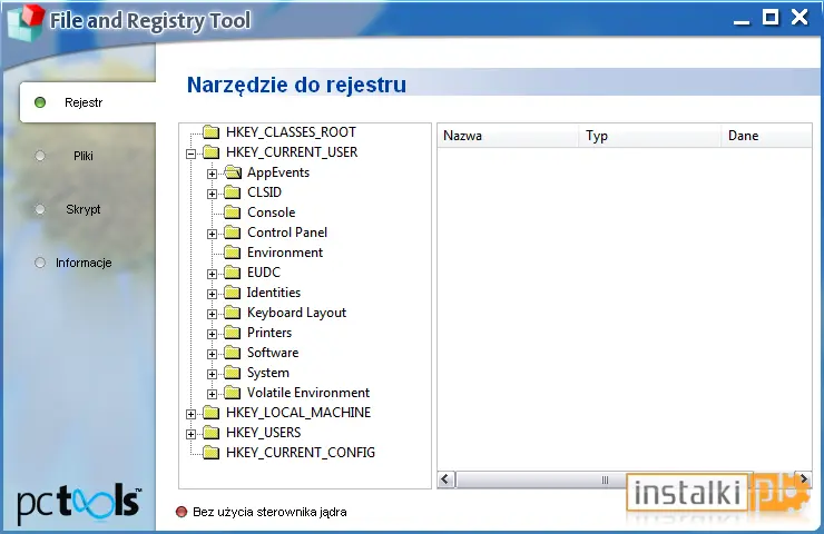 File and Registry Tool