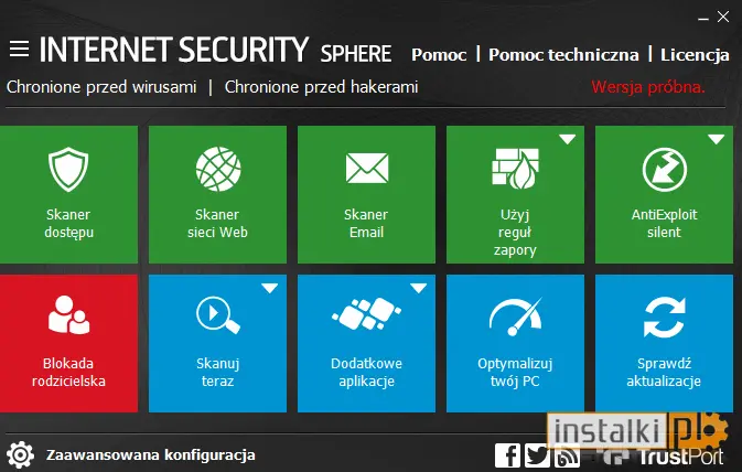 TrustPort Internet Security Sphere