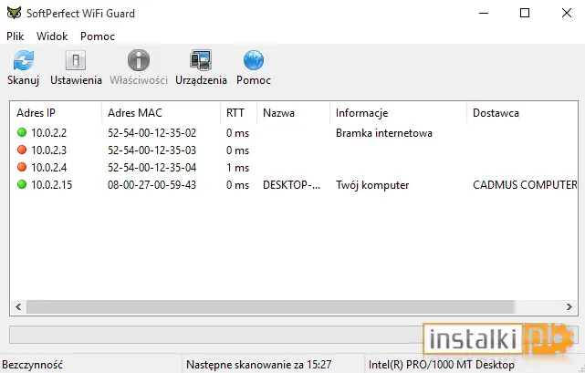 Okladka SoftPerfect WiFi Guard Free