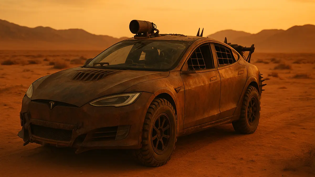 Tesla w trybie Mad Max. Nowy, agresywny styl autopilota