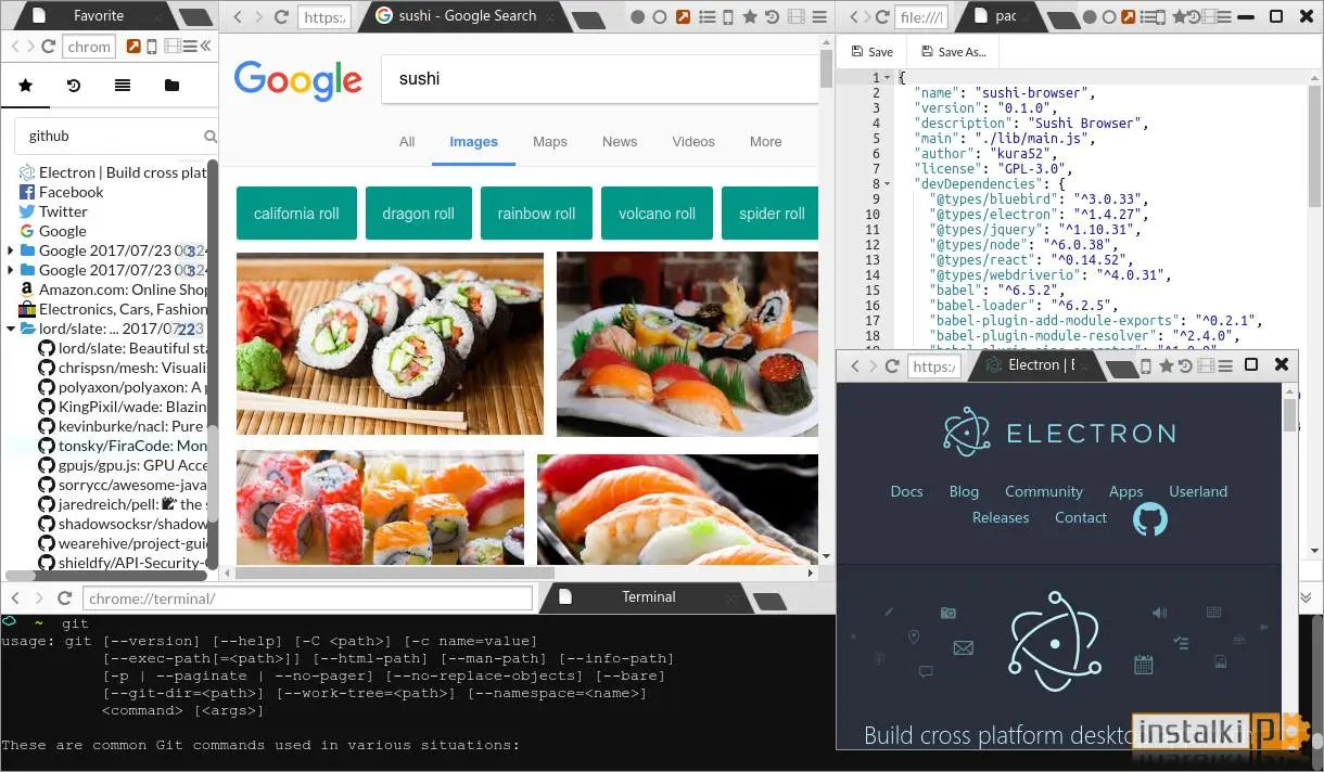 Sushi Browser