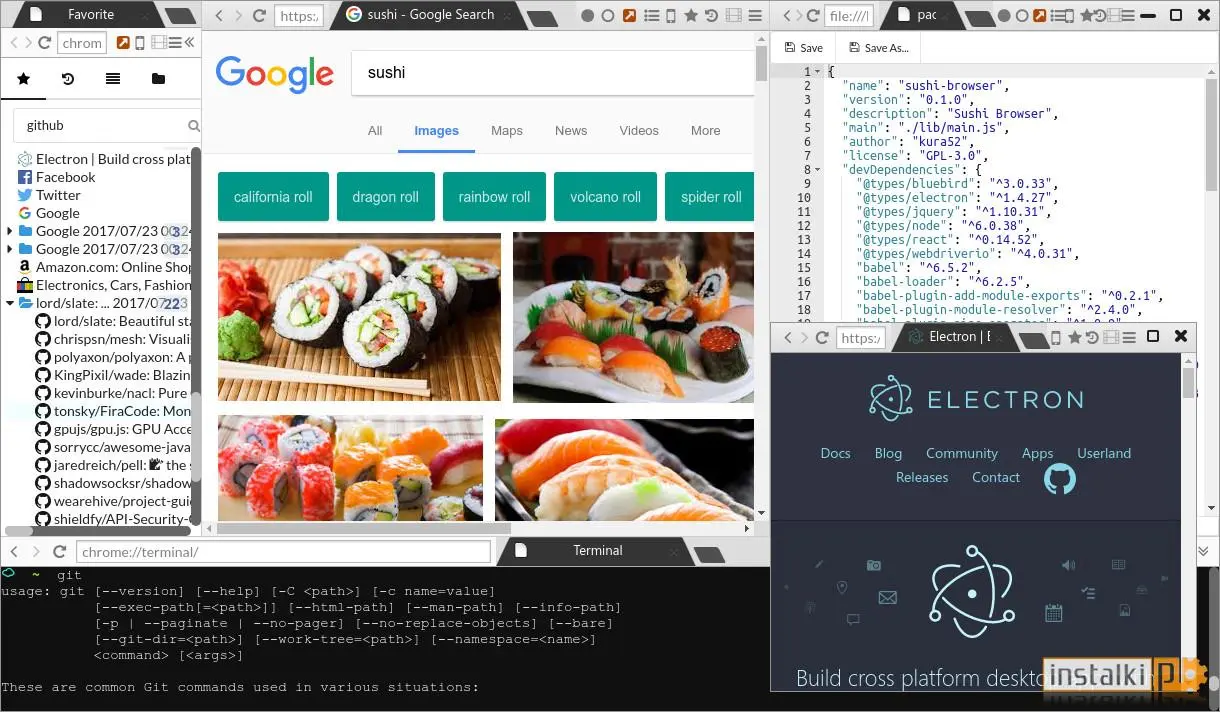 Okladka Sushi Browser
