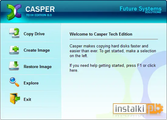Okladka Casper Server Edition v11