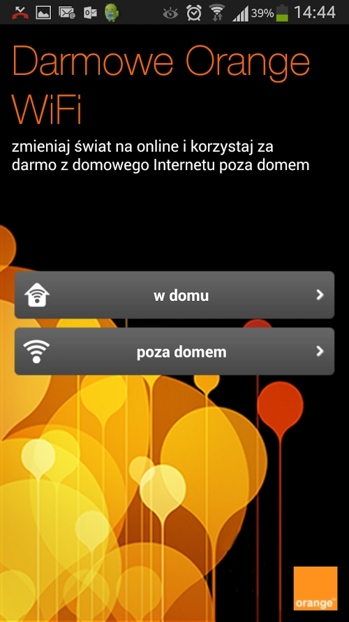 Darmowe Orange WiFi