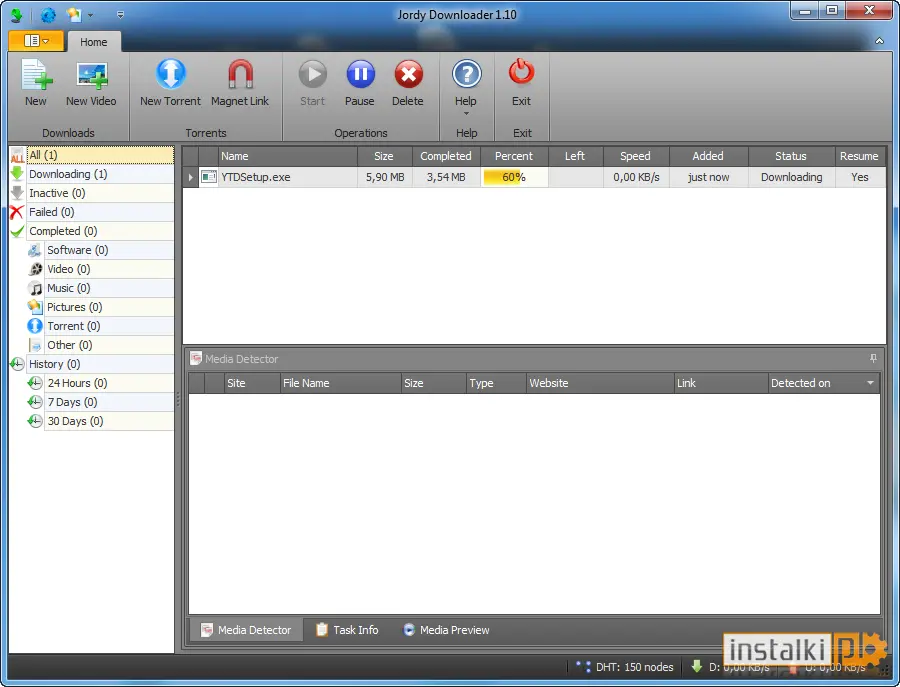 Okladka Jordy Downloader