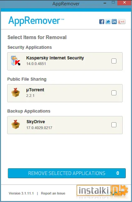 Okladka AppRemover