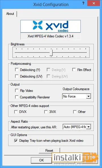 Okladka Xvid Codec