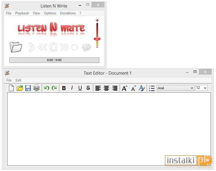 Okladka Listen N Write