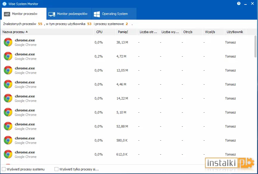 Okladka Wise System Monitor