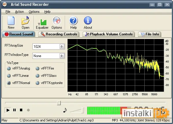 Okladka Arial Sound Recorder