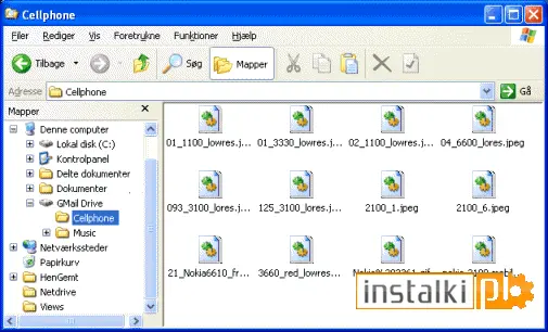 Okladka GMail Drive
