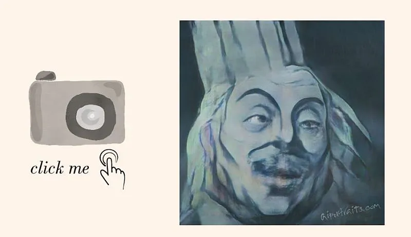 Sztuczna inteligencja na tej stronie namaluje portret na podstawie Waszego zdjęcia – za darmo