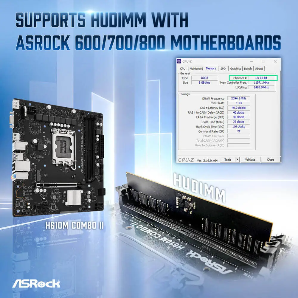 ASRock ma sposób na tańsze pamięci DDR5. Jest jednak pewien haczyk