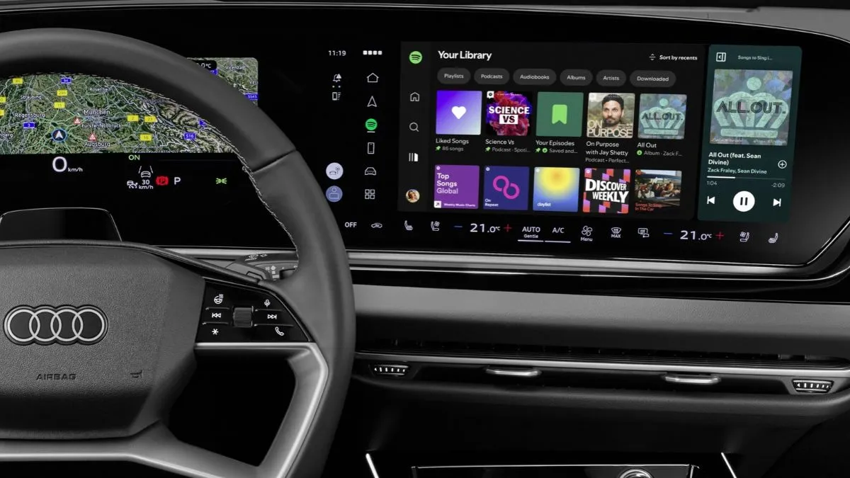 Spotify w aucie bez smartfona. AUDI przetarło szlak i zintegrowało apkę