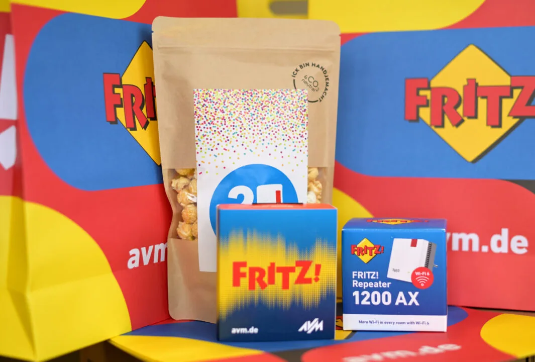 Zestaw nagród od FRITZ!. Do rozdania mamy 5 takich pakietów!