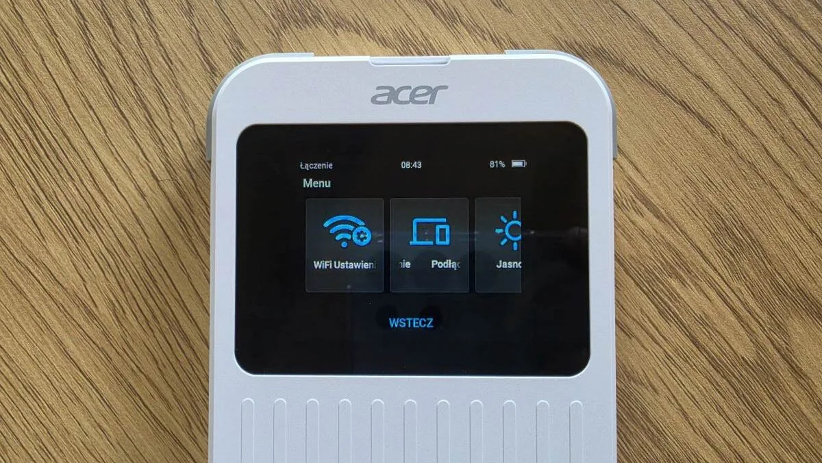 Test routera mobilnego Acer Connect M6E 5G. Pancerniak z jednym zaskakującym minusem