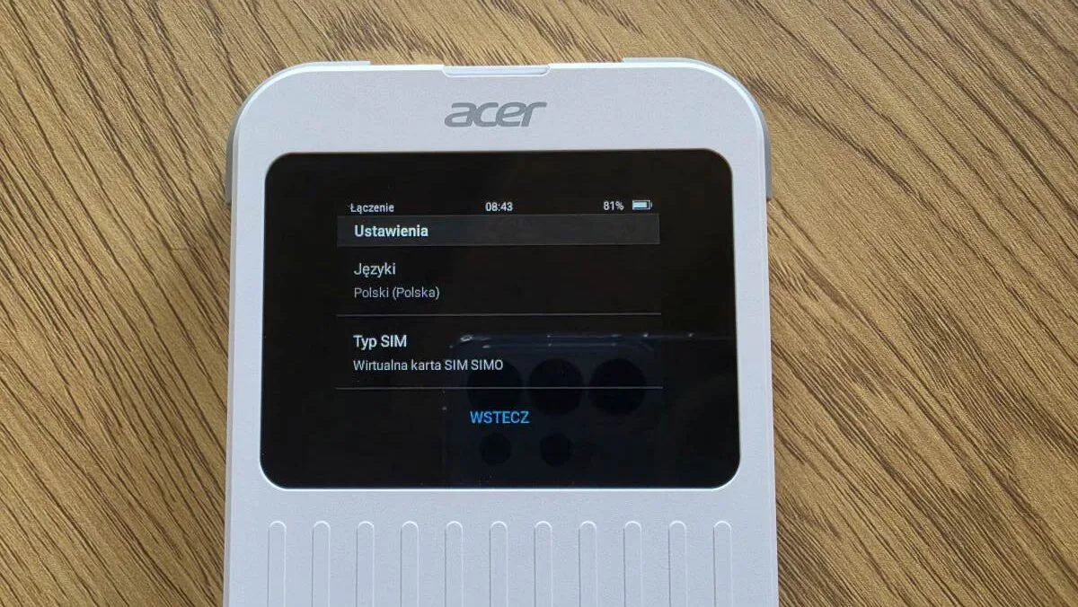 Test routera mobilnego Acer Connect M6E 5G. Pancerniak z jednym zaskakującym minusem