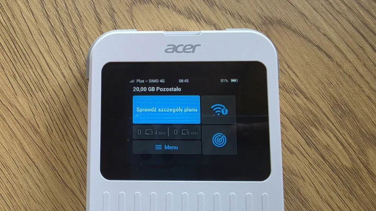 Test routera mobilnego Acer Connect M6E 5G. Pancerniak z jednym zaskakującym minusem