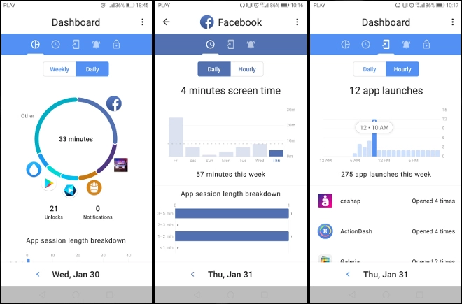 ActionDash – na pewno wiesz, ile czasu korzystasz ze smartfona? (recenzja)