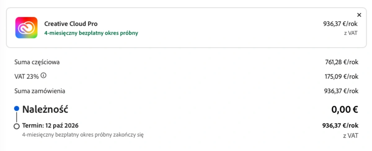 Adobe Creative Cloud Pro za darmo. Tak skorzystasz z bezpłatnego pakietu