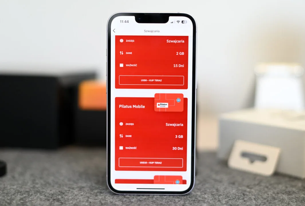 3 GB danych w Szwajcarii za 10 USD w aplikacji Airalo