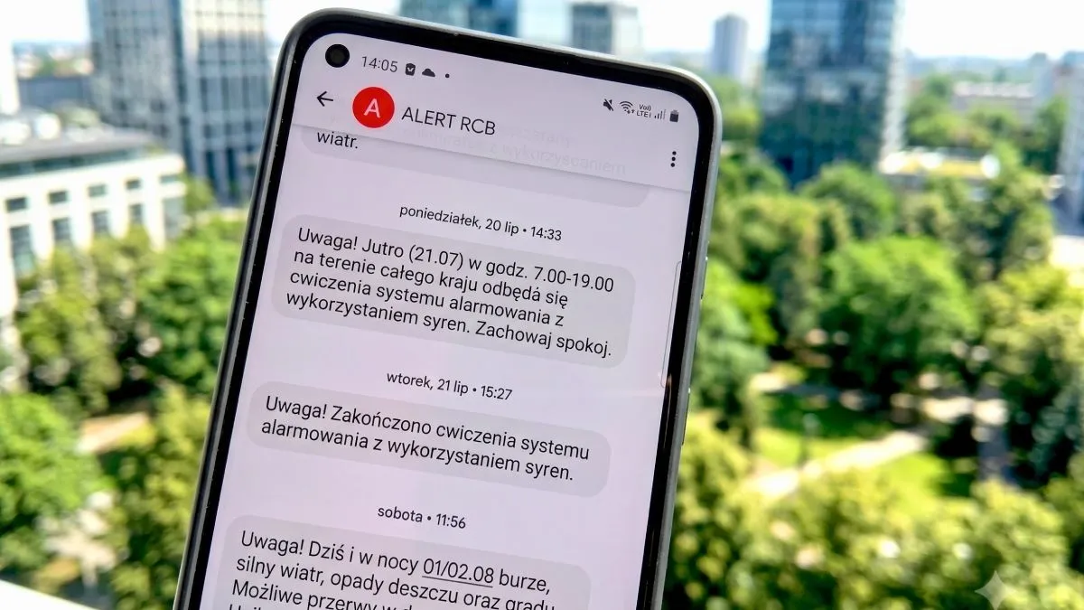 Nie dostałeś Alertu RCB? Minister zapowiada alarm, którego nie zignorujesz