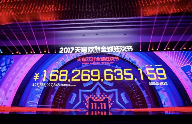 Alibaba z imponującym rekordem sprzedaży w Dzień Singla