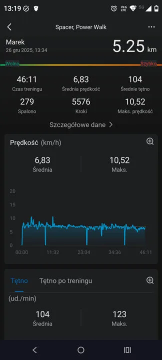 Helio Strap Zepp App: Power Walk