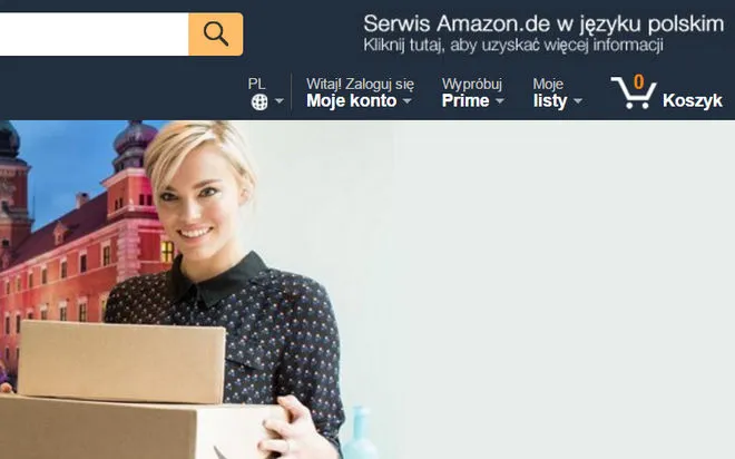 Amazon dostępny w języku polskim!